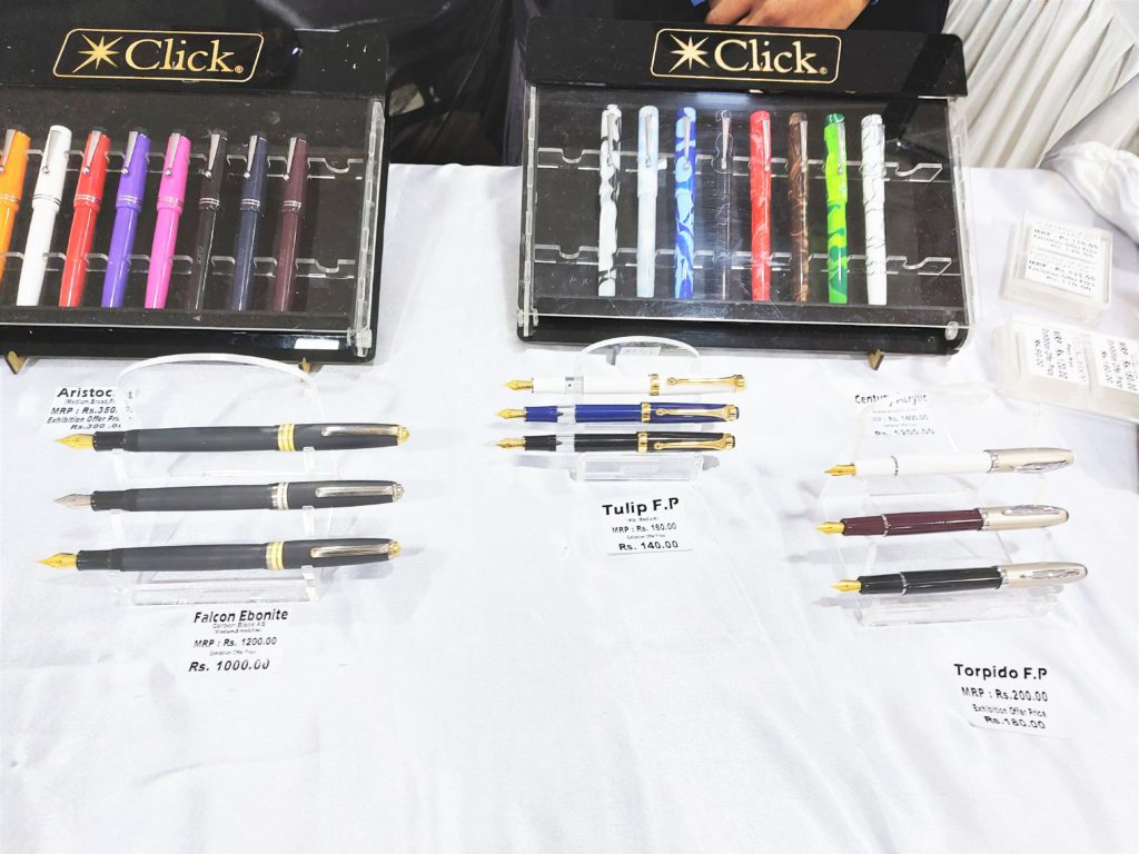 the display at Global Pen Expo Ahmedabad