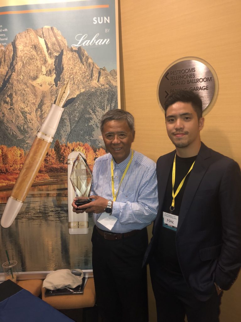 Pen World : John and Mark Hu of Laban Pen with that brand’s 2019 RCA