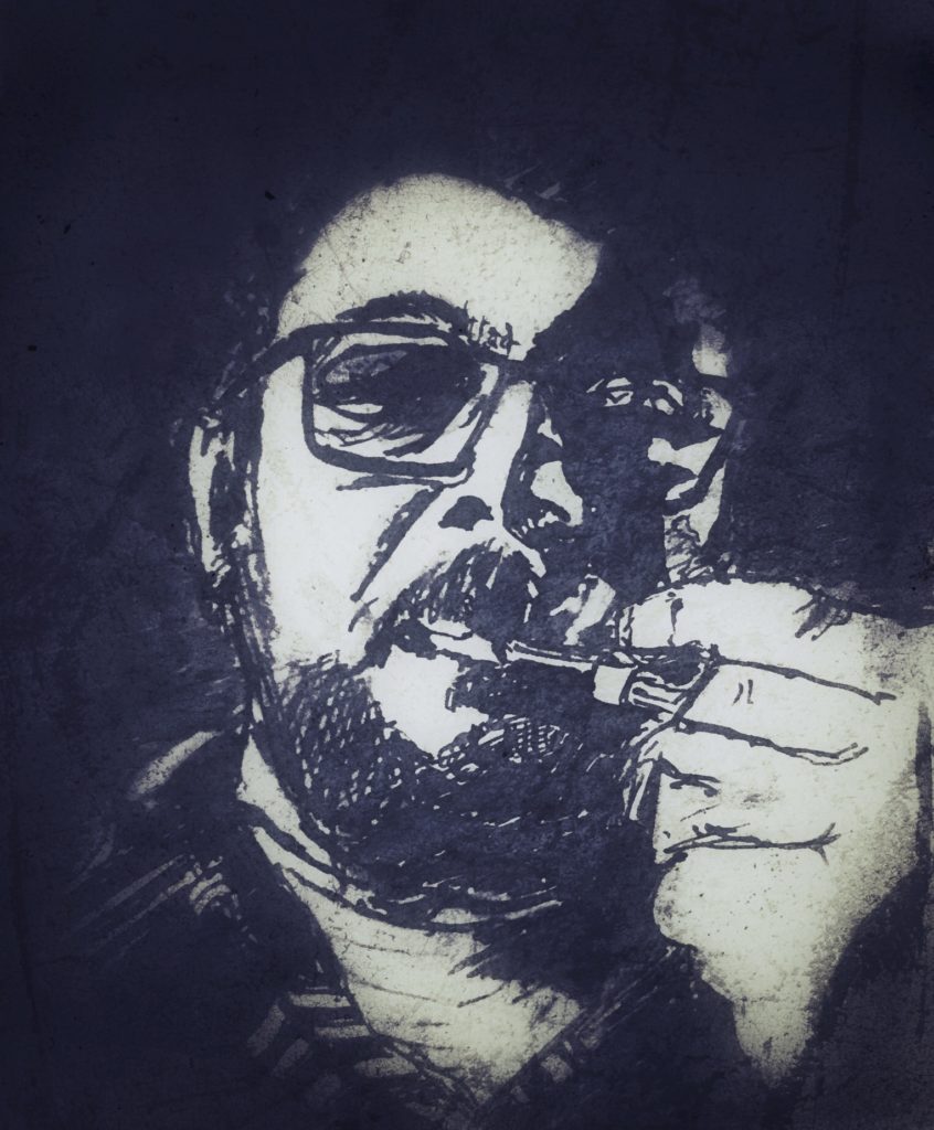 Samit Dutta - self portrait.