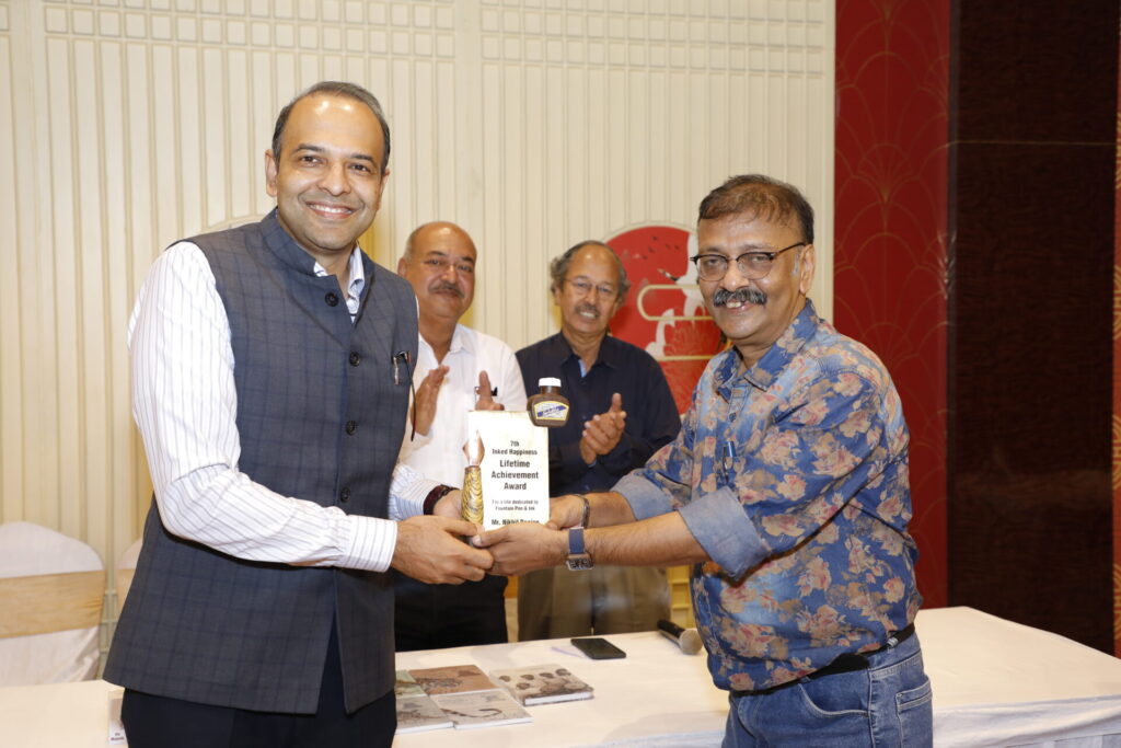 Inked Happiness confers 7th Lifetime Achievement Award upon Nikil Ranjan